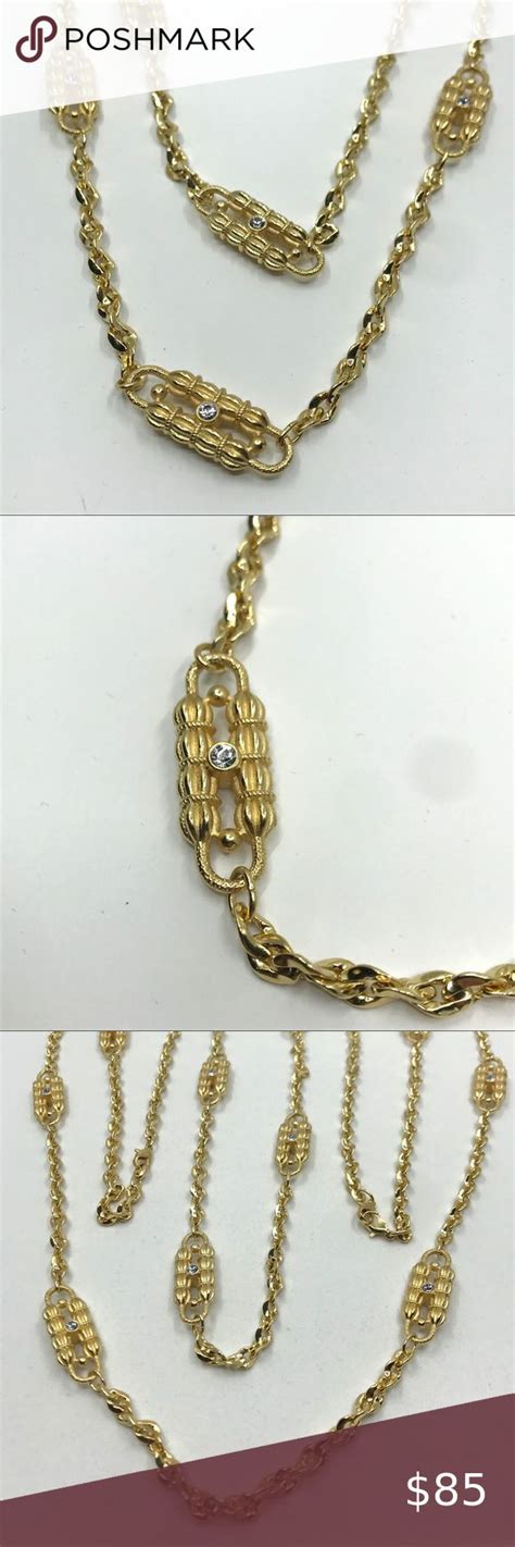 original chanel paperclip necklace.